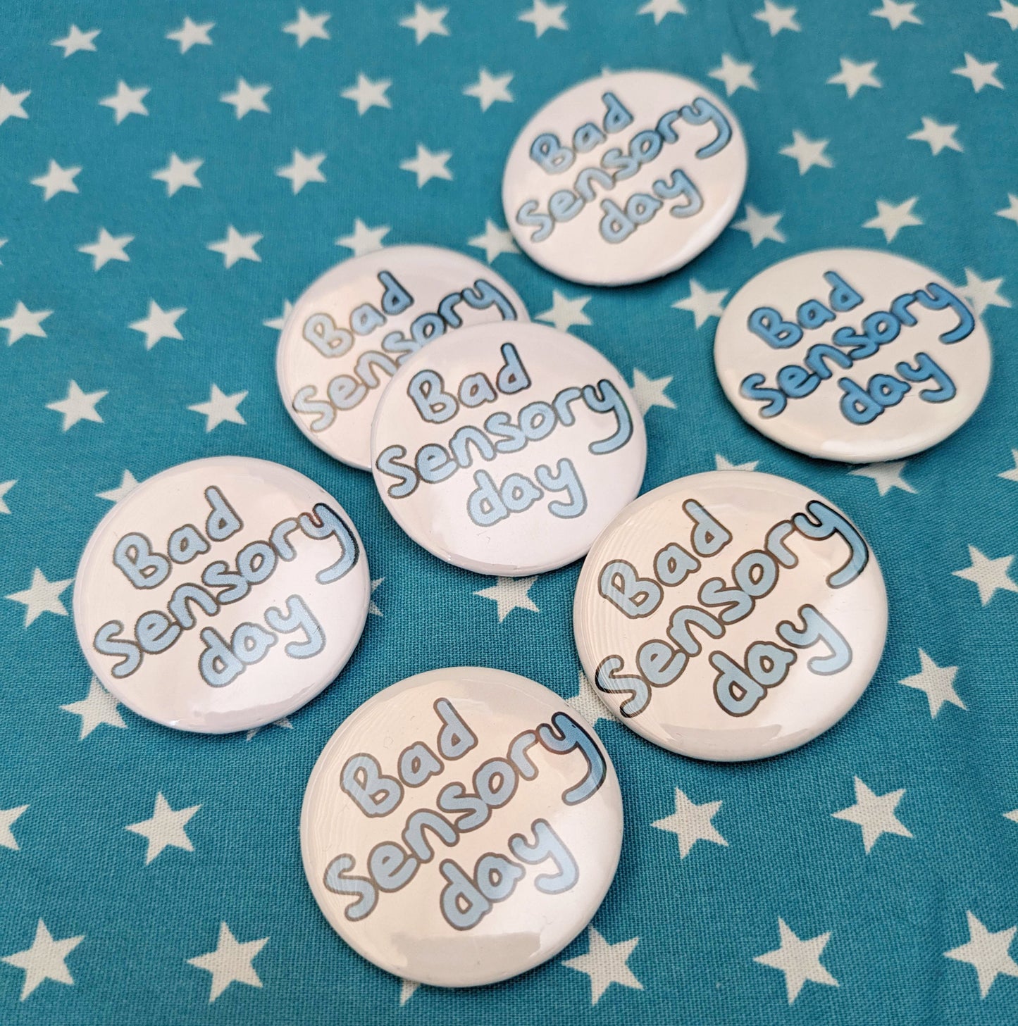 Bad Sensory Day Communication Badge