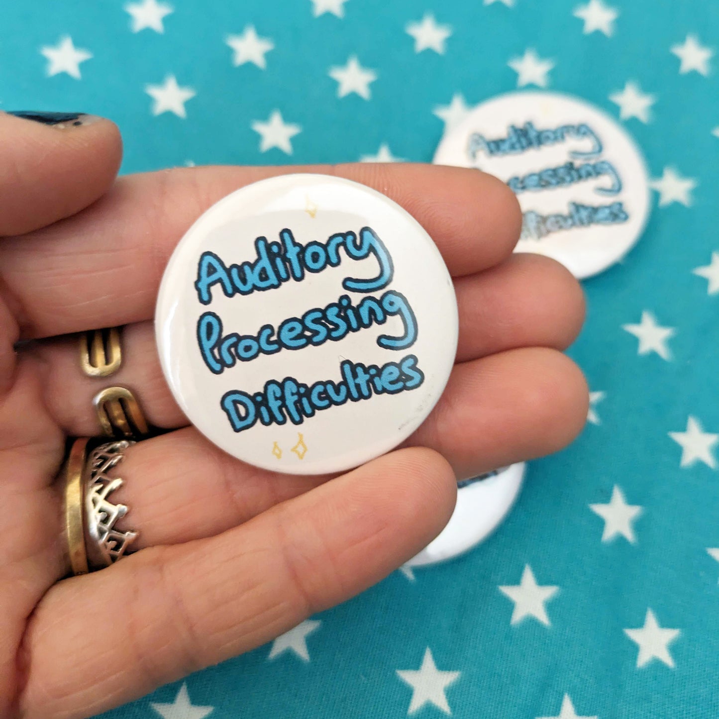 Auditory Processing Difficulties Communication Badge
