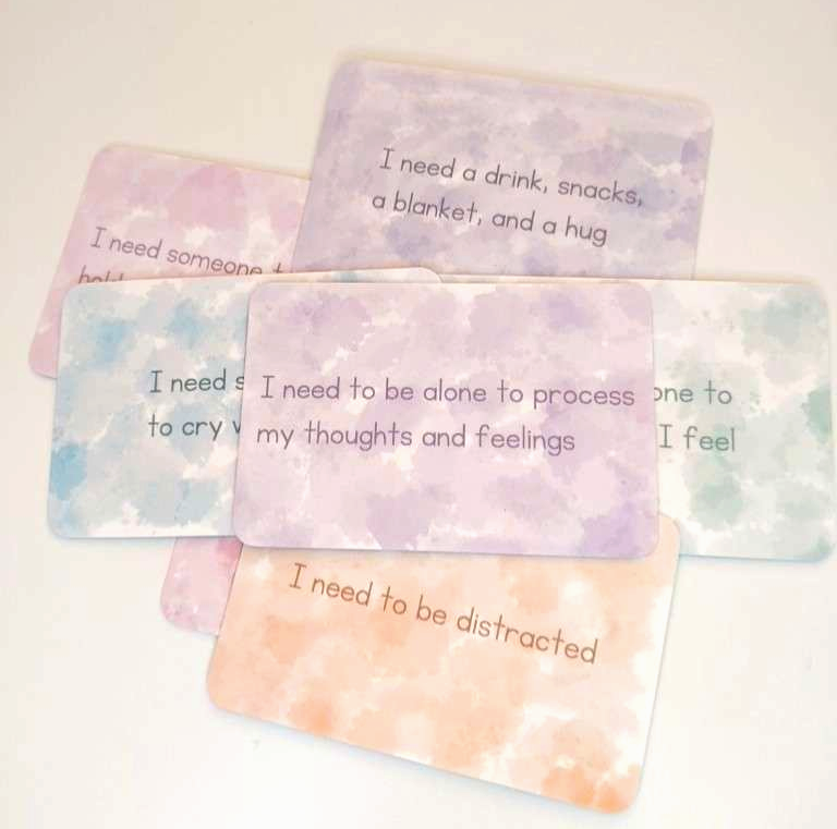 Non Verbal Need Communication Cards