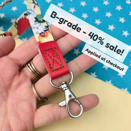 B grade Bird Lanyard with Breakaway Clasp