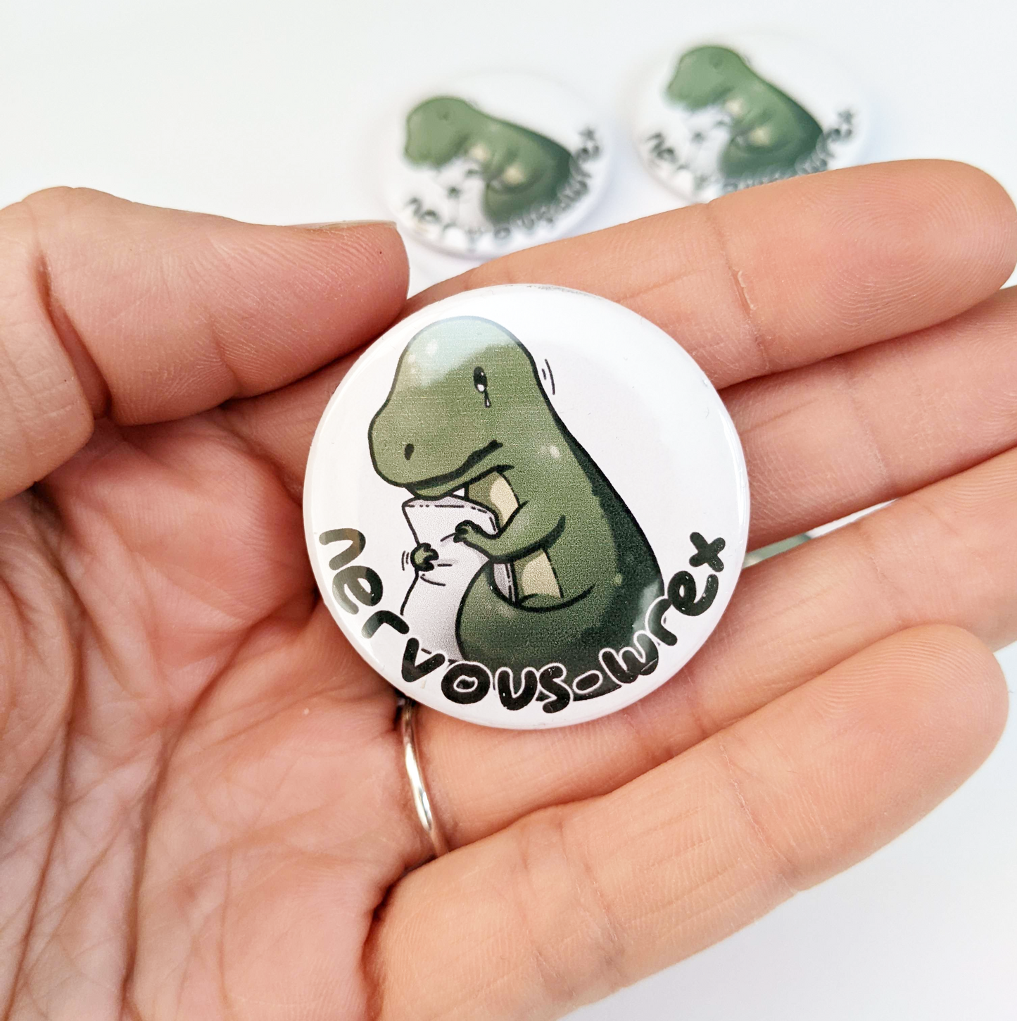 Nervous Wrex Badge