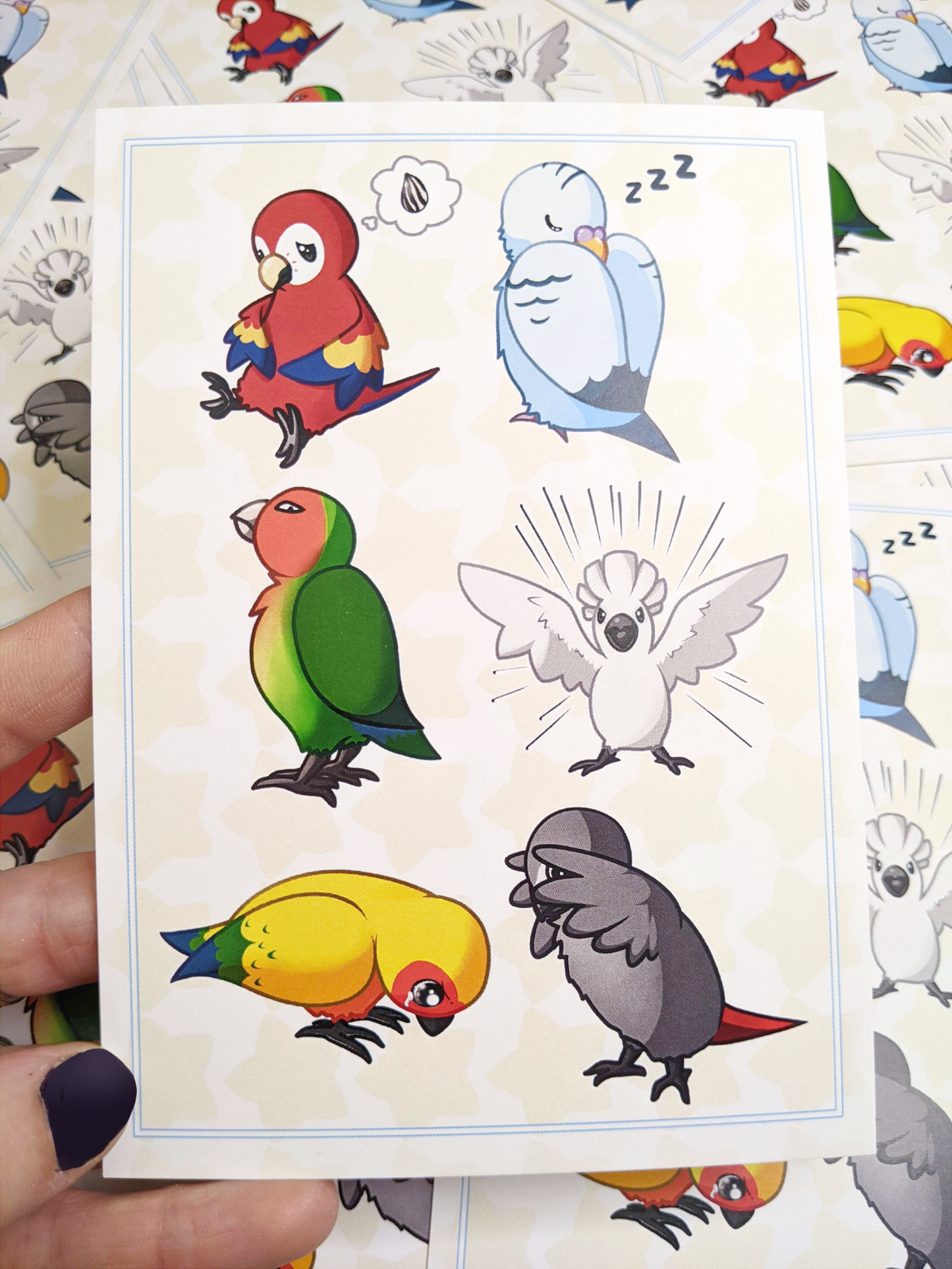 A6 Bird Postcard Print