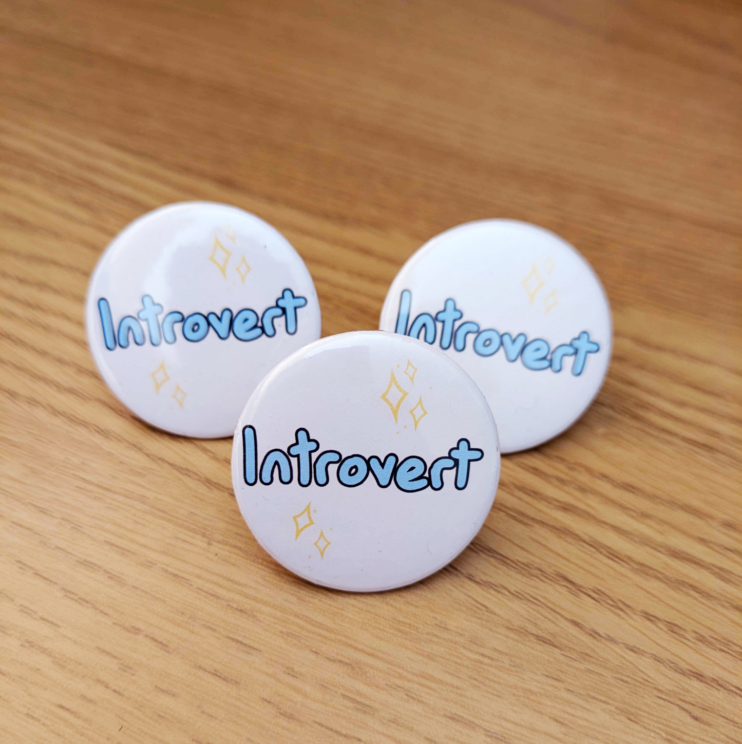 Introvert Pin Badge