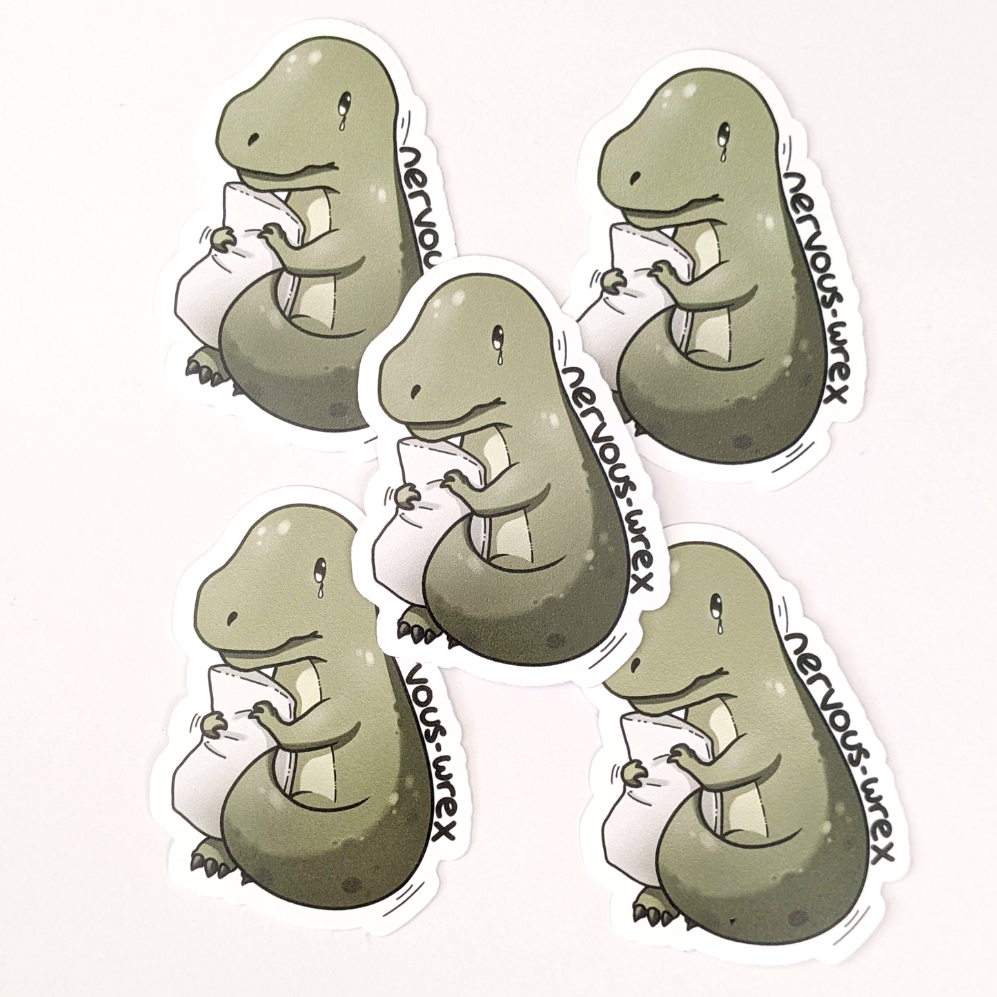 Nervous Wrex Sticker