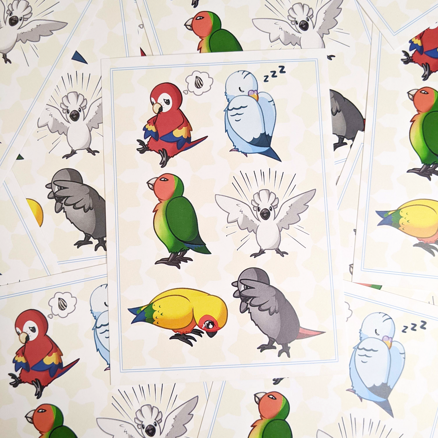 A6 Bird Postcard Print